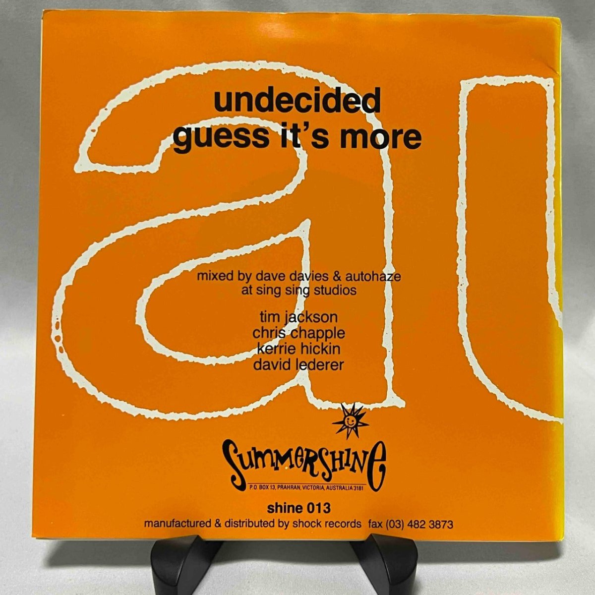 Autohaze - Undecided - 45rpm records