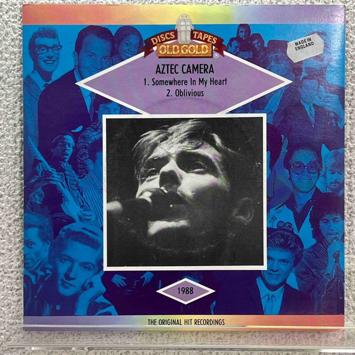 Aztec Camera - Somewhere In My Heart / Oblivious - 45rpm records