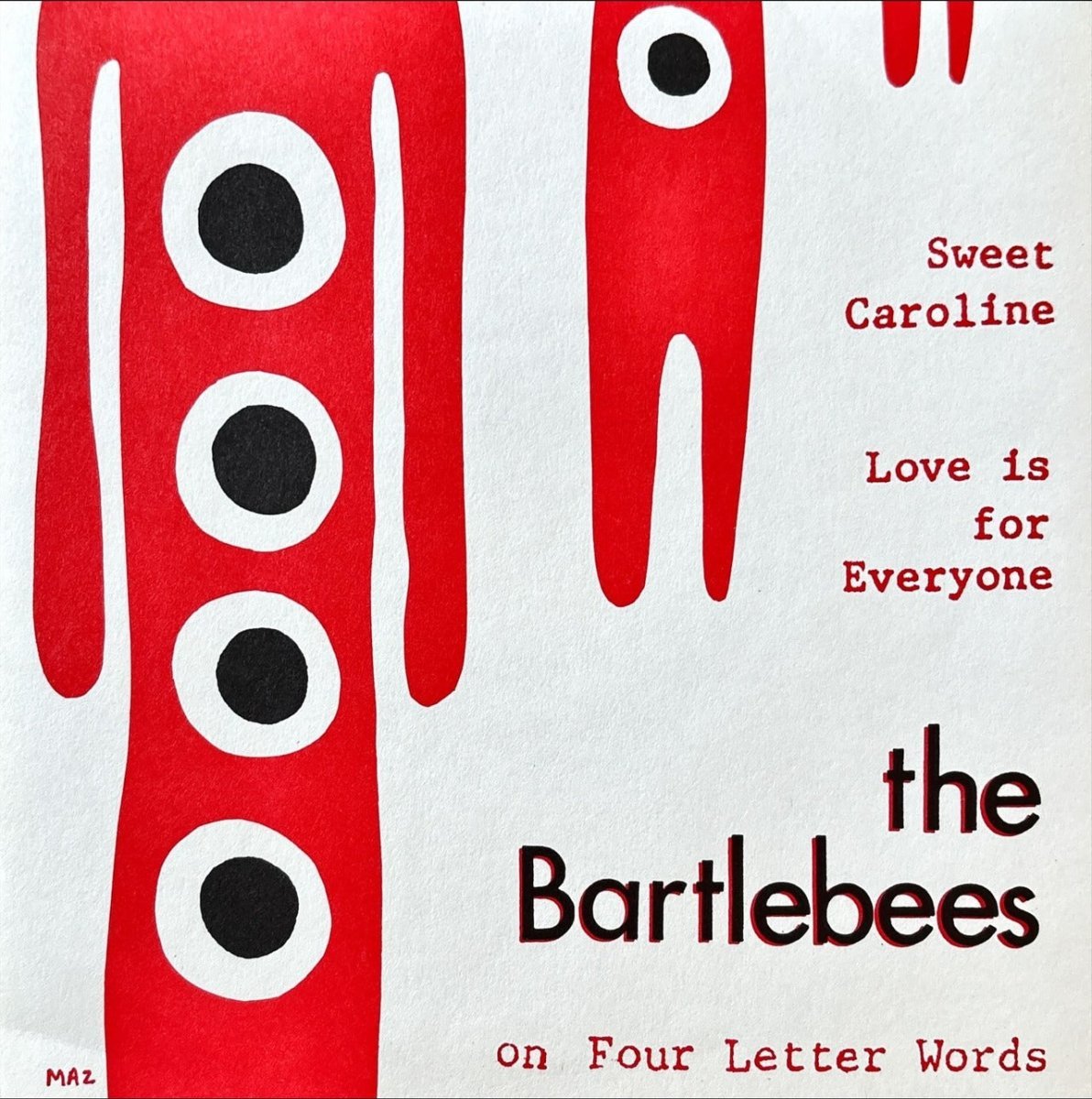 Bartlebees - Sweet Caroline - 45rpm records