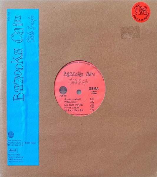 Bazooka Cain – Viele Grüße - 45rpm records