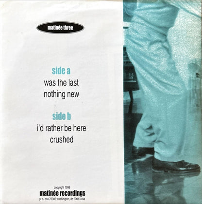 Bella Vista - Was The Last EP - 45rpm records