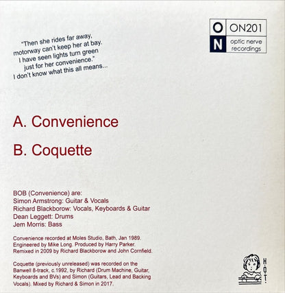 Bob - Convenience - 45rpm records