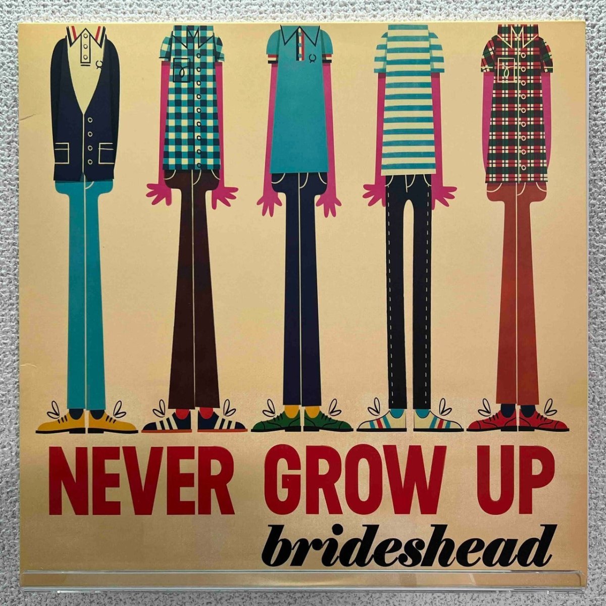 Brideshead - Never Grow Up - 45rpm records