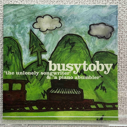 Busytoby - The Unlonely Songwriter / A Piano Abumbler - 45rpm records