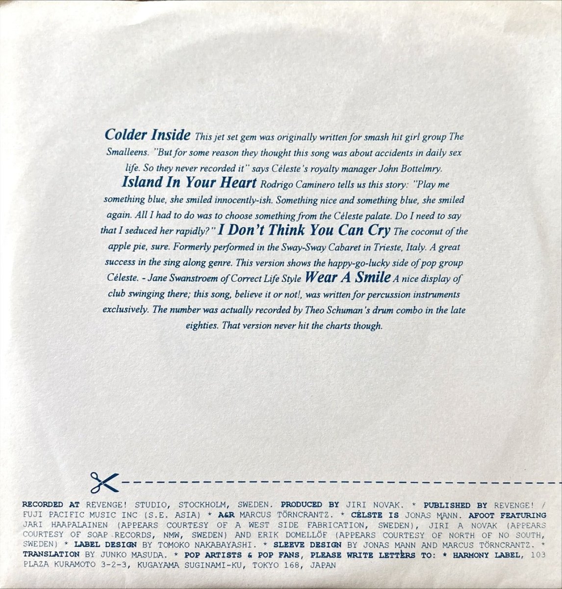 Céleste – Afoot - 45rpm records