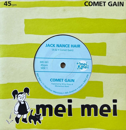 Comet Gain – Jack Nance Hair - 45rpm records