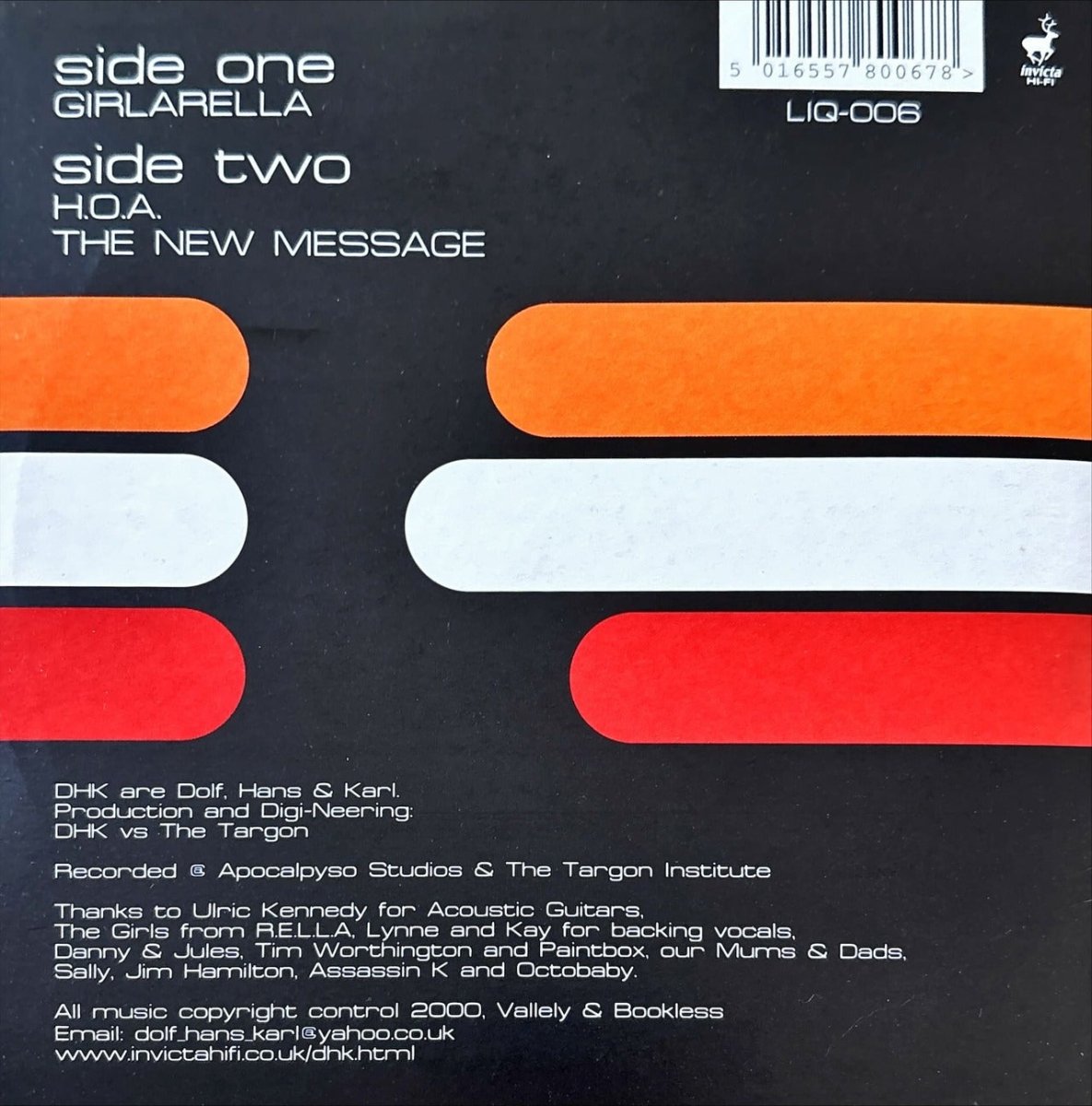 DHK – Extended Play - 45rpm records