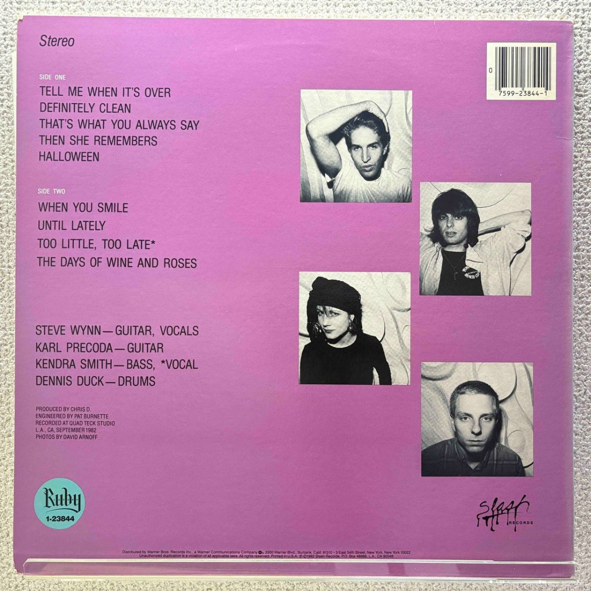 Dream Syndicate - The Days Of Wine And Rose - 45rpm records