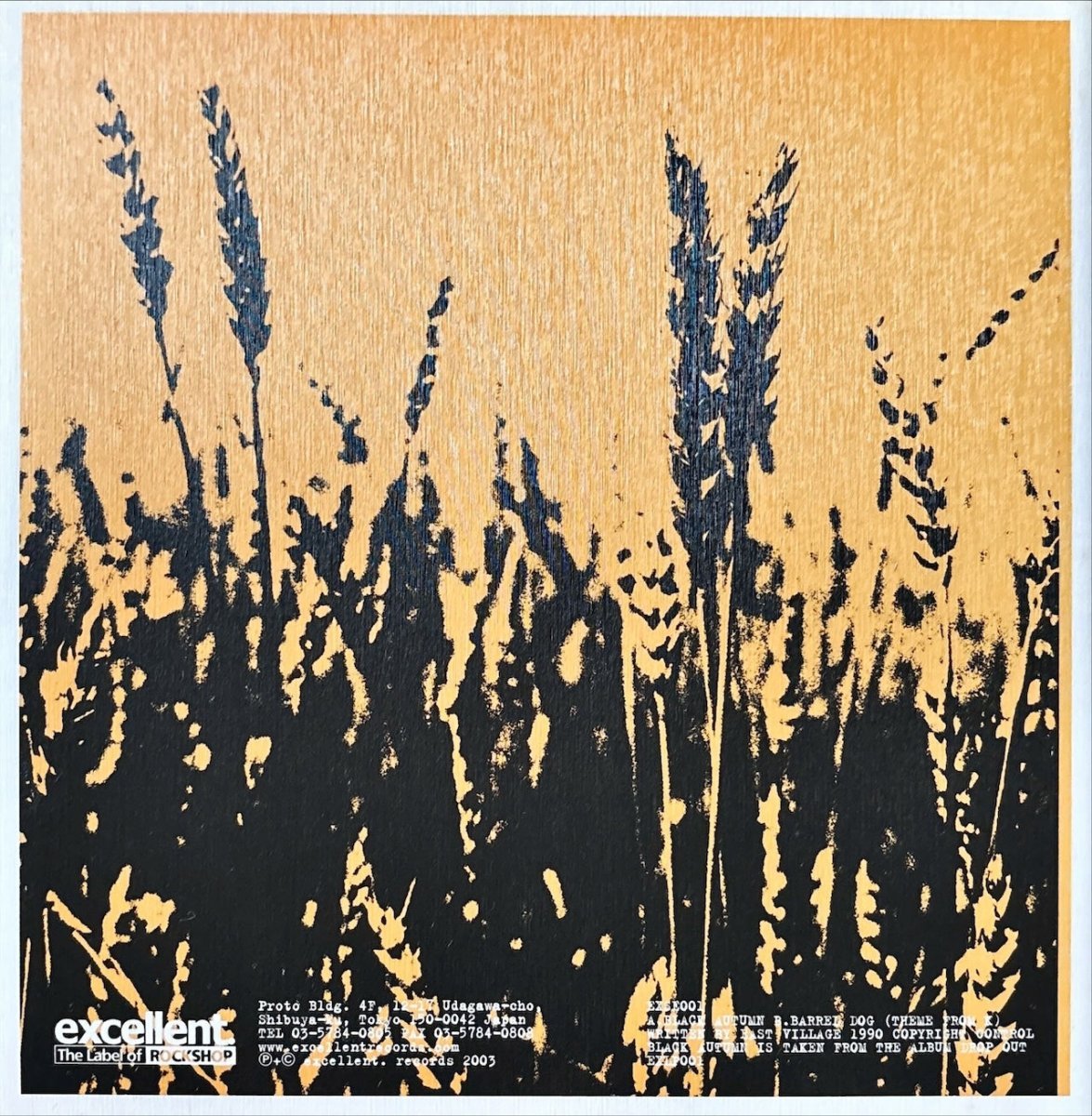 East Village – Black Autumn / Barrel Dog - 45rpm records