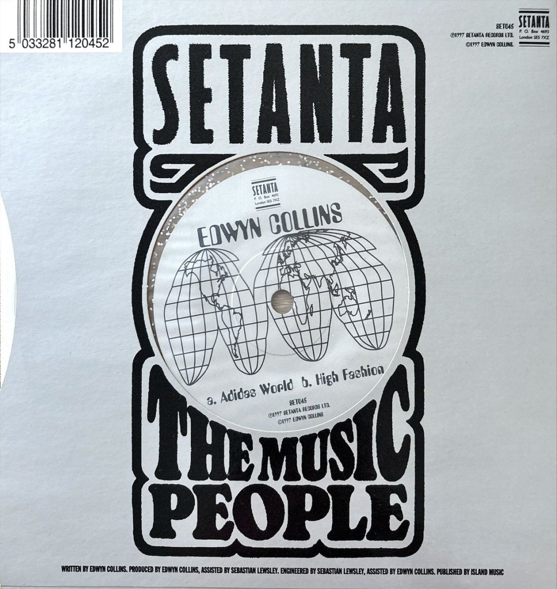 Edwyn Collins - Adidas World - 45rpm records