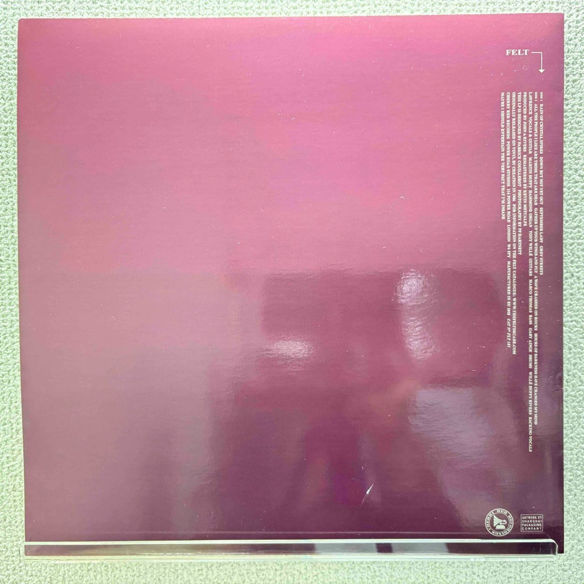 Felt - Forever Breathes The Lonely Word - 45rpm records