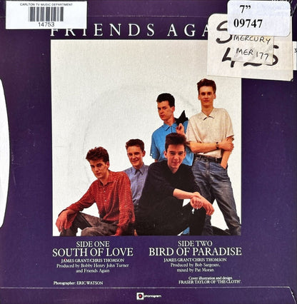 Friends Again - South Of Love - 45rpm records