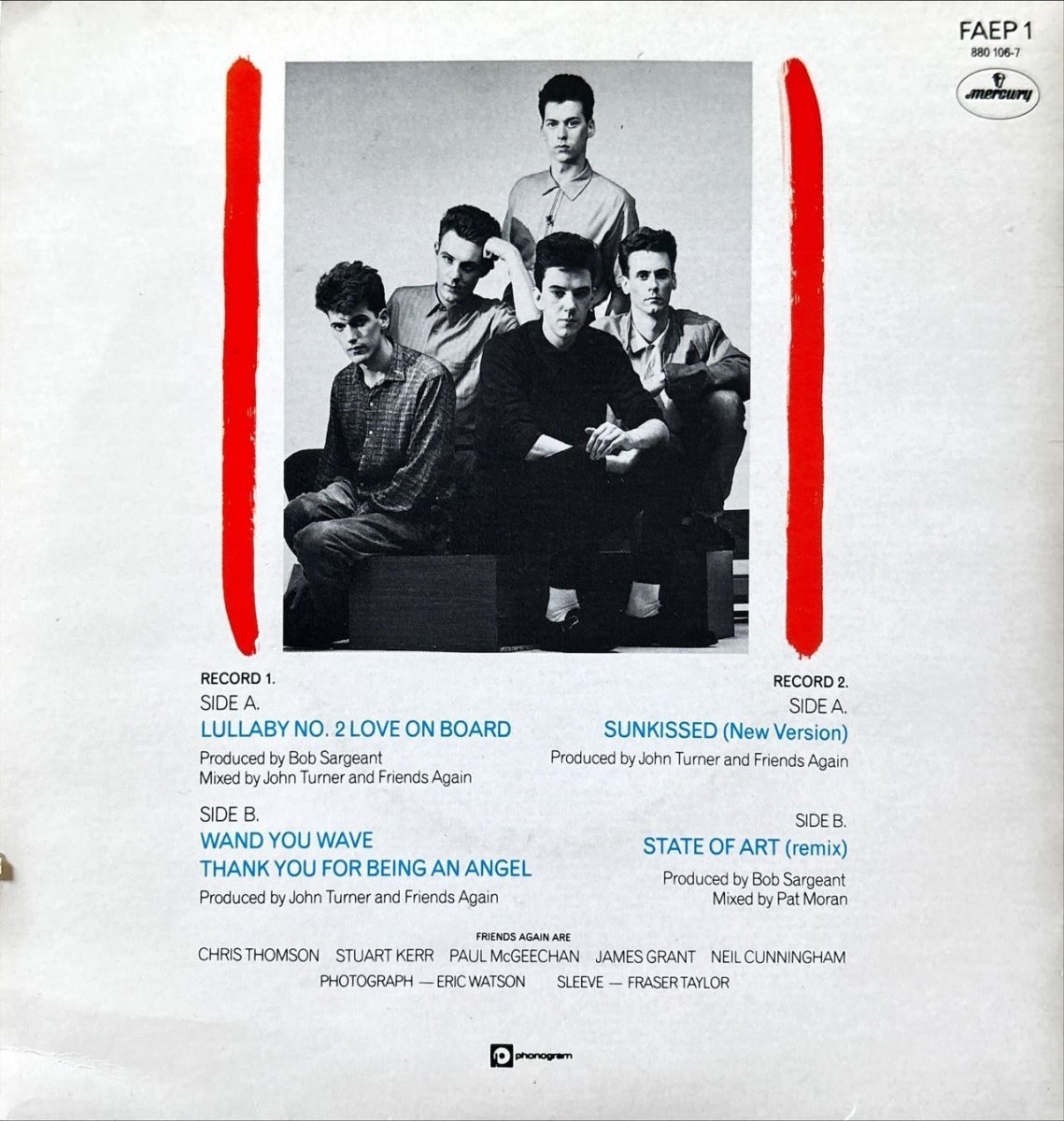 Friends Again - The Friends Again Ep - 45rpm records