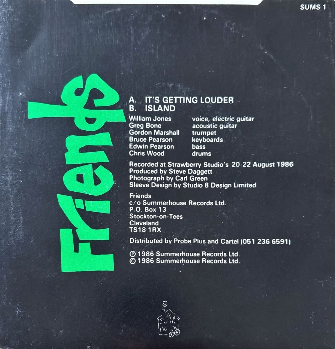 Friends - It's Getting Louder - 45rpm records