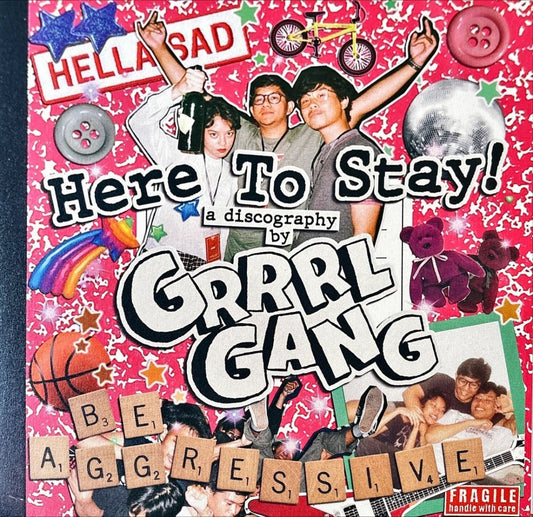 Grrrl Gang - Here To Stay! - 45rpm records
