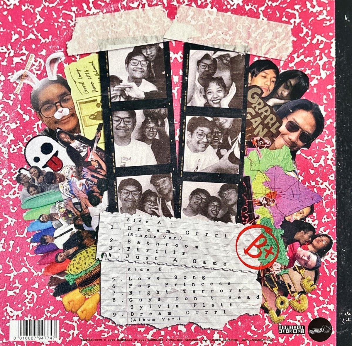 Grrrl Gang - Here To Stay! - 45rpm records