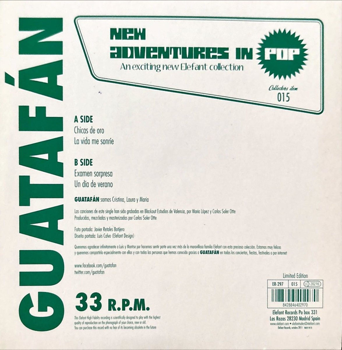 Guatafán – Chicas De Oro - 45rpm records