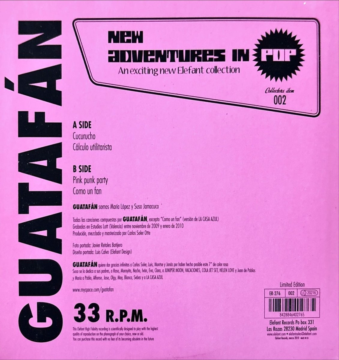Guatafán – Cucurucho - 45rpm records