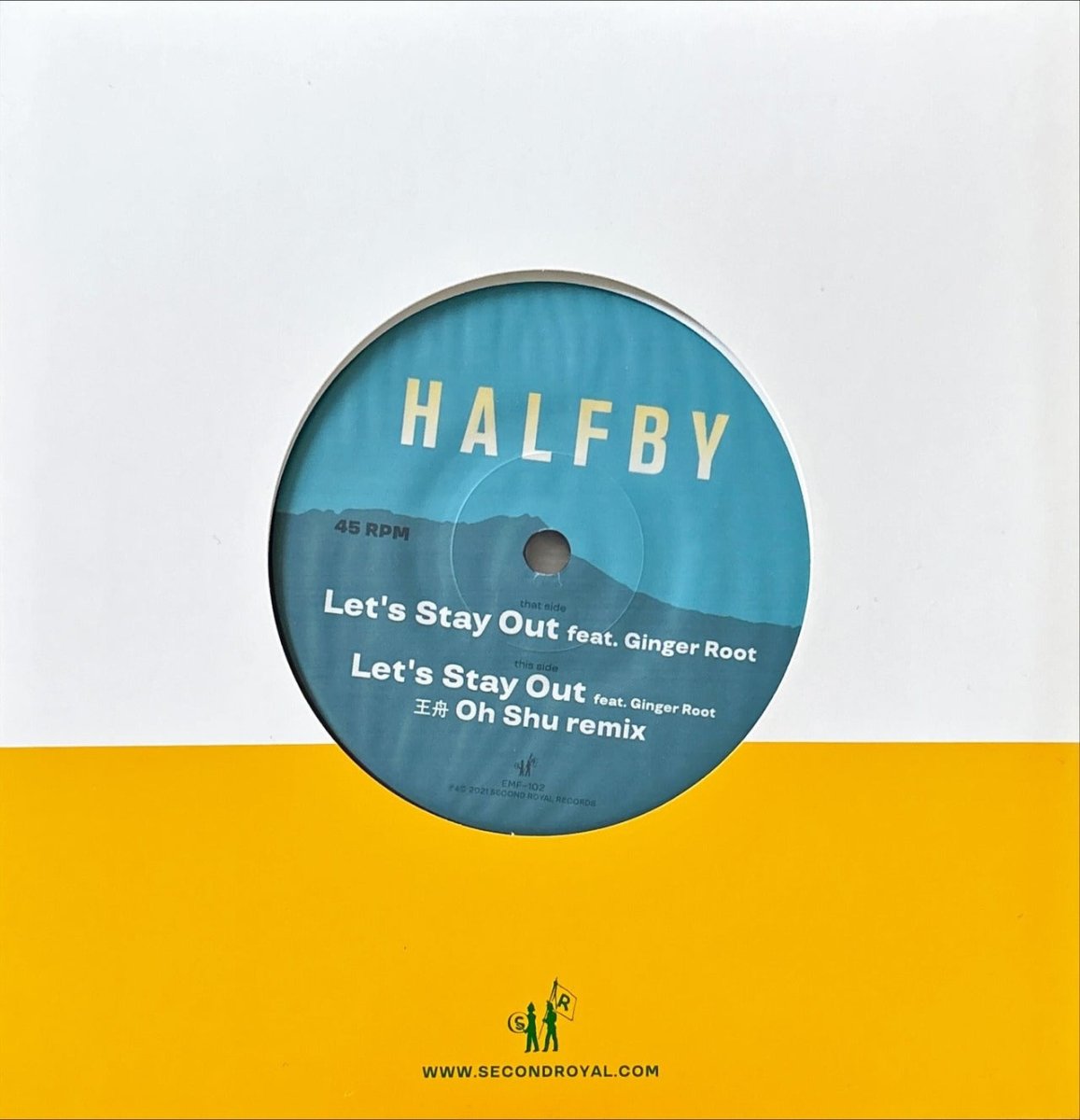 Halfby – Let's Stay Out - 45rpm records