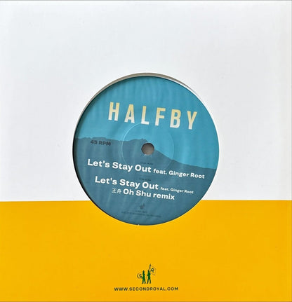 Halfby – Let's Stay Out - 45rpm records