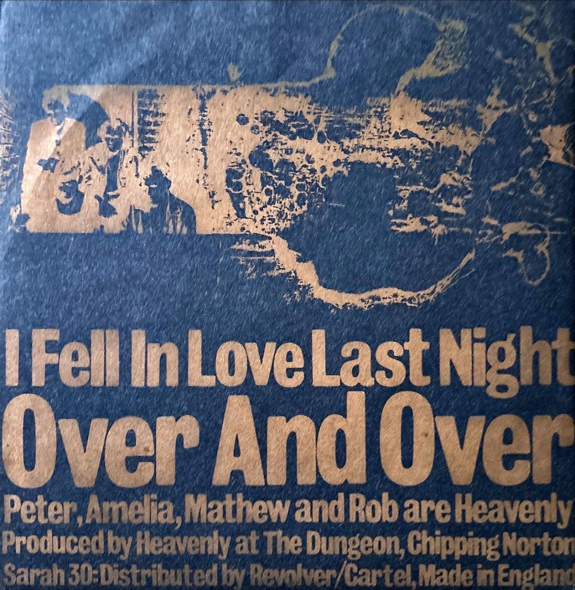 Heavenly – I Fell In Love Last Night - 45rpm records