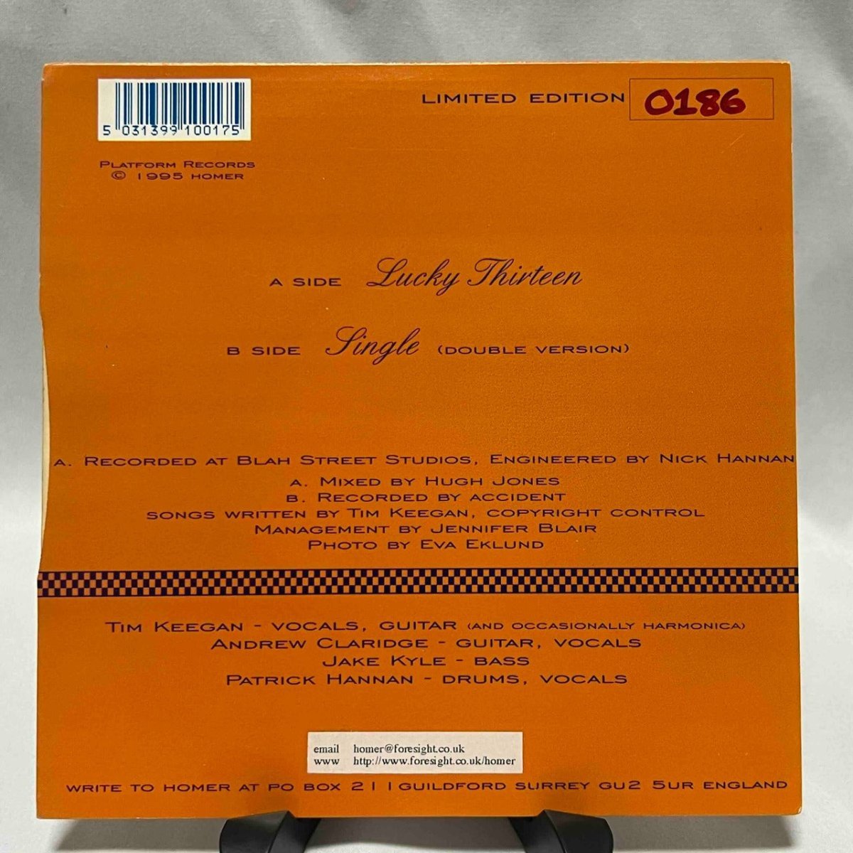 Homer - Lucky Thirteen - 45rpm records