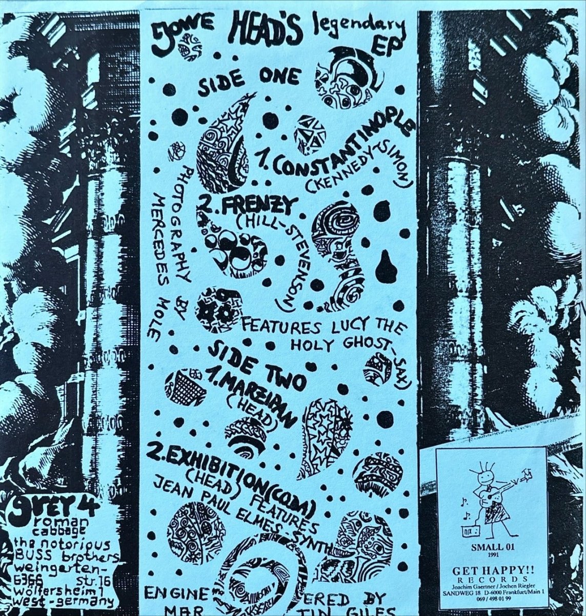 Jowe Head – The Legendary EP - 45rpm records