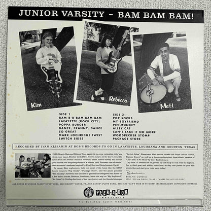 Junior varsity - Bam bam bam! - 45rpm records