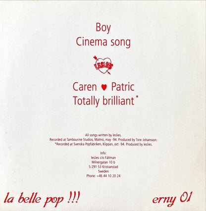 Leslies – Coming Soon To A Theatre Near You - 45rpm records