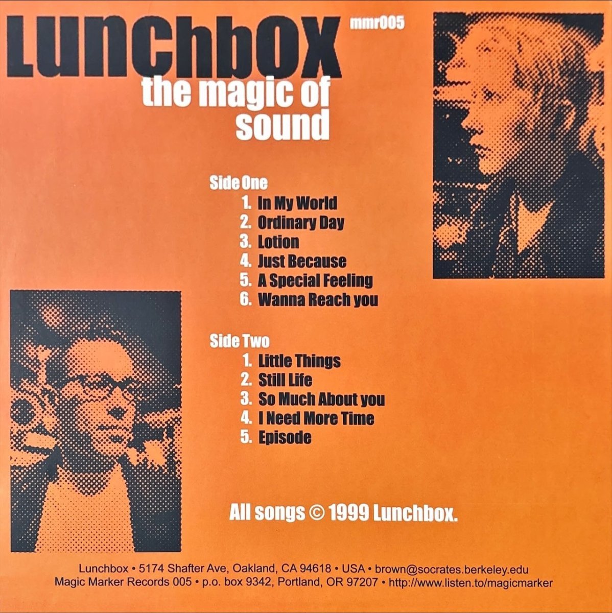 Lunchbox – The Magic Of Sound - 45rpm records