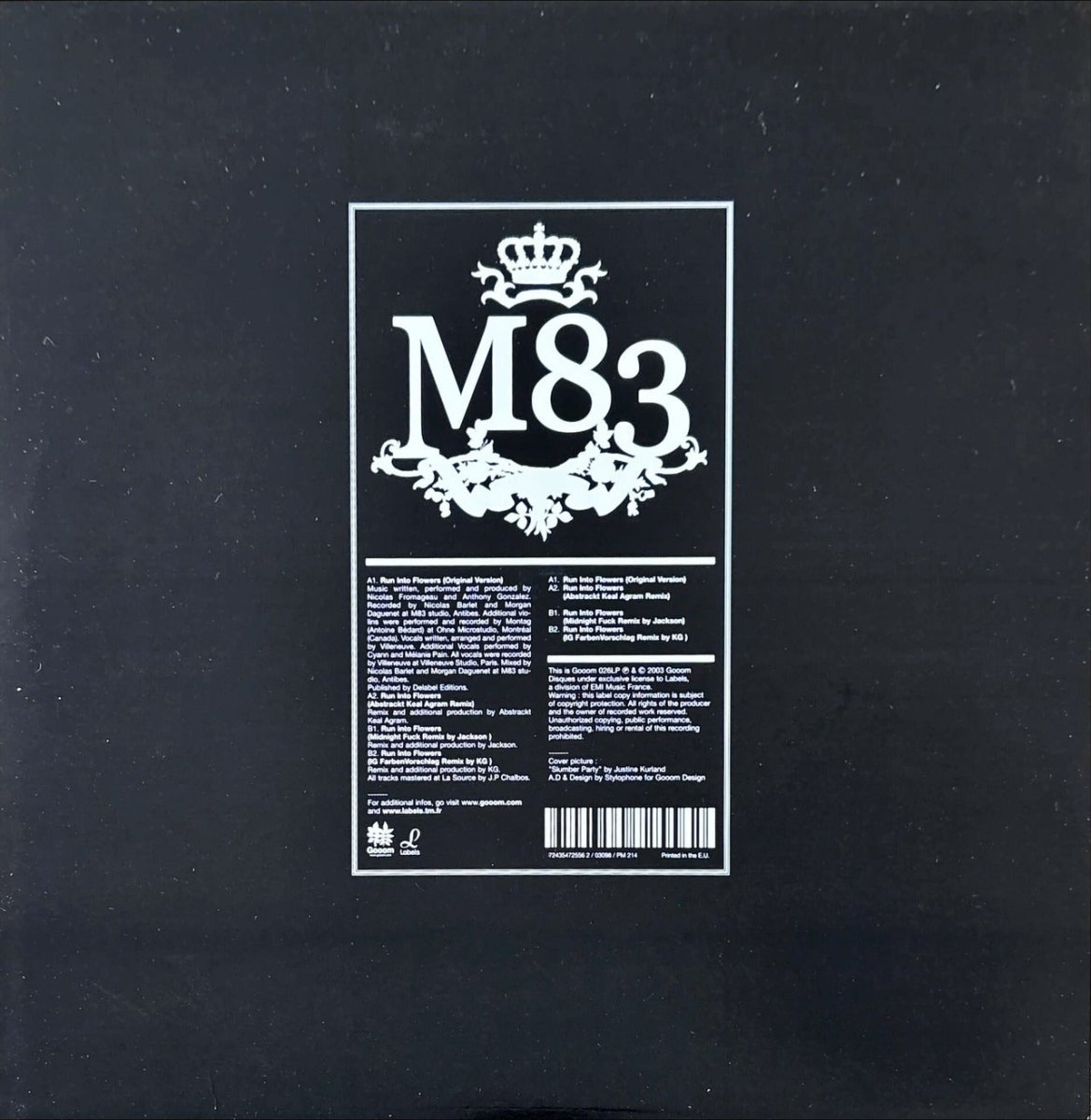 M83 - Run Into Flowers - 45rpm records