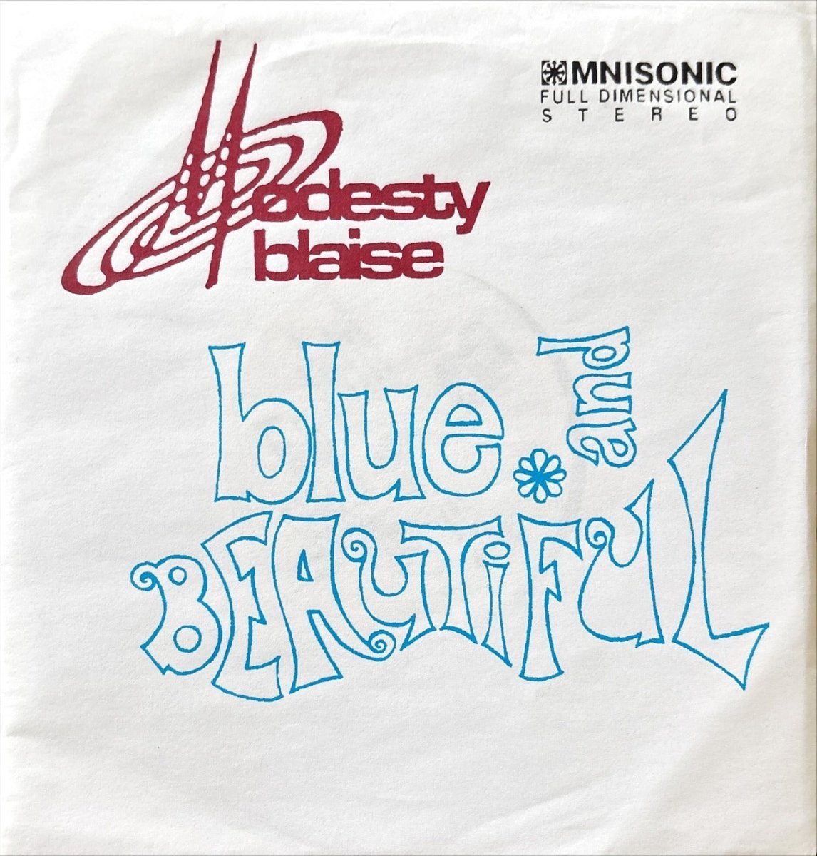 Modesty Blaise - Blue And Beautiful - 45rpm records