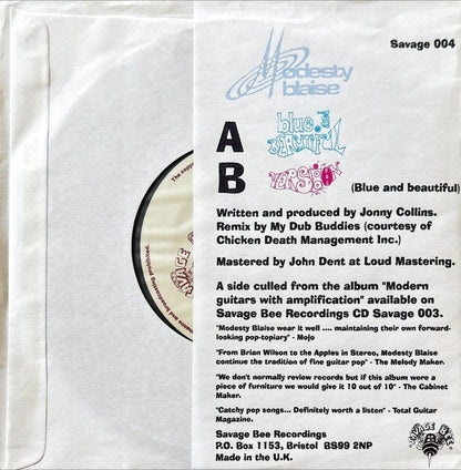 Modesty Blaise - Blue And Beautiful - 45rpm records