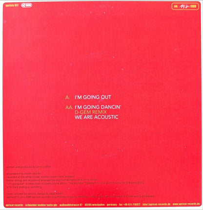 Modesty Blaise - I'm Going Out - 45rpm records