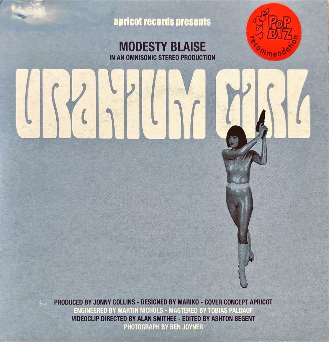 Modesty Blaise - Uranium Girl - 45rpm records