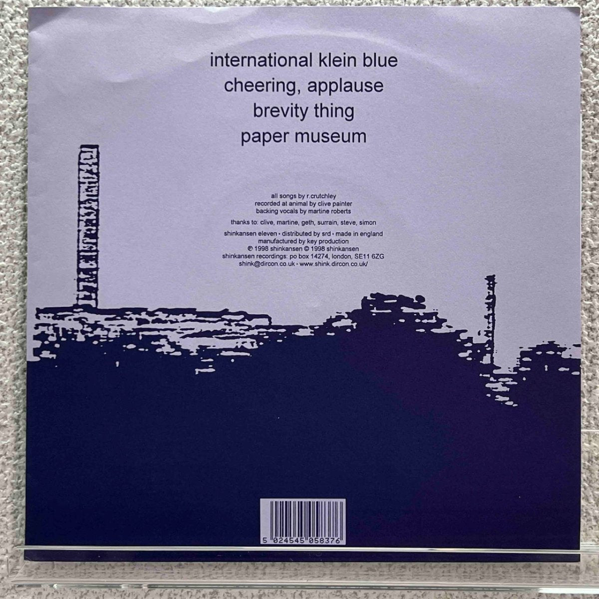 Monograph - Paper Museum - 45rpm records