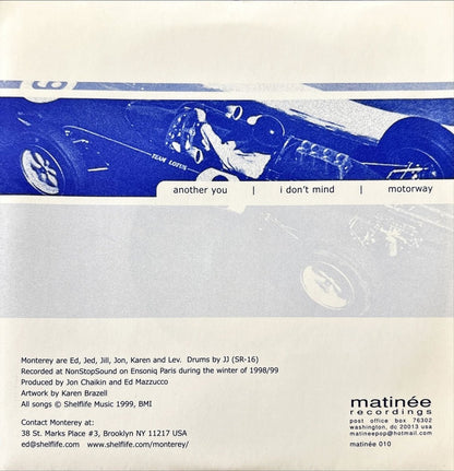 Monterey - The Motorway E.P. - 45rpm records