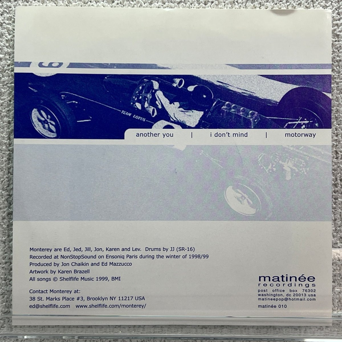 Monterey - The Motorway E.P. - 45rpm records