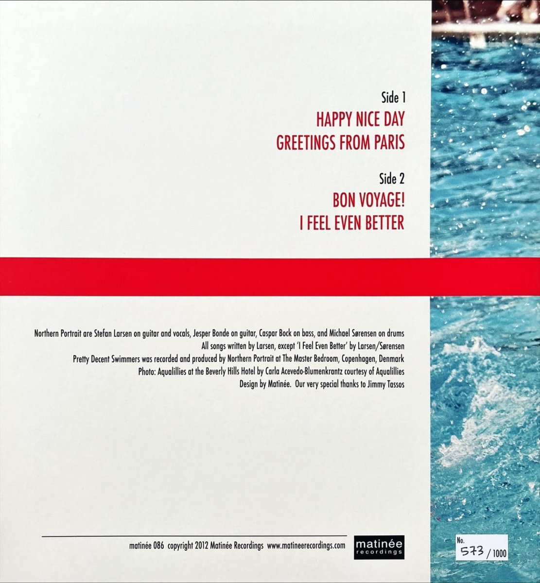 Northern Portrait - Pretty Decent Swimmers - 45rpm records