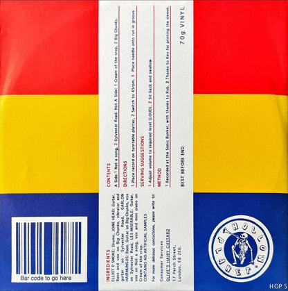 Olive's Hairy Custard - Original Flavour - 45rpm records