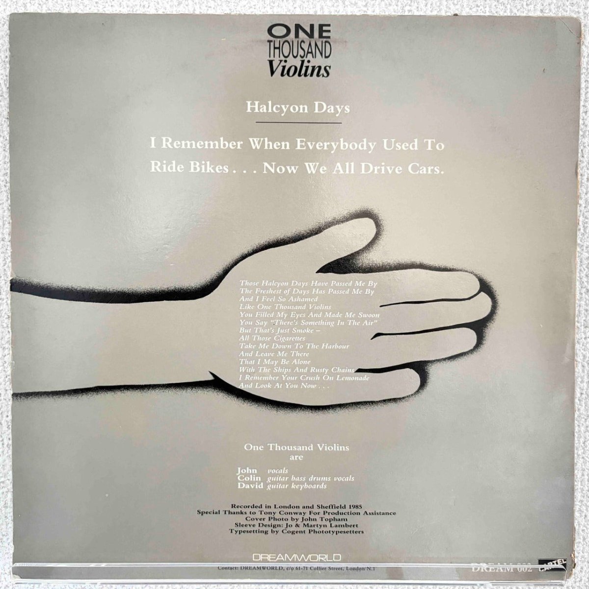 One Thousand Violins - Halcyon Days - 45rpm records