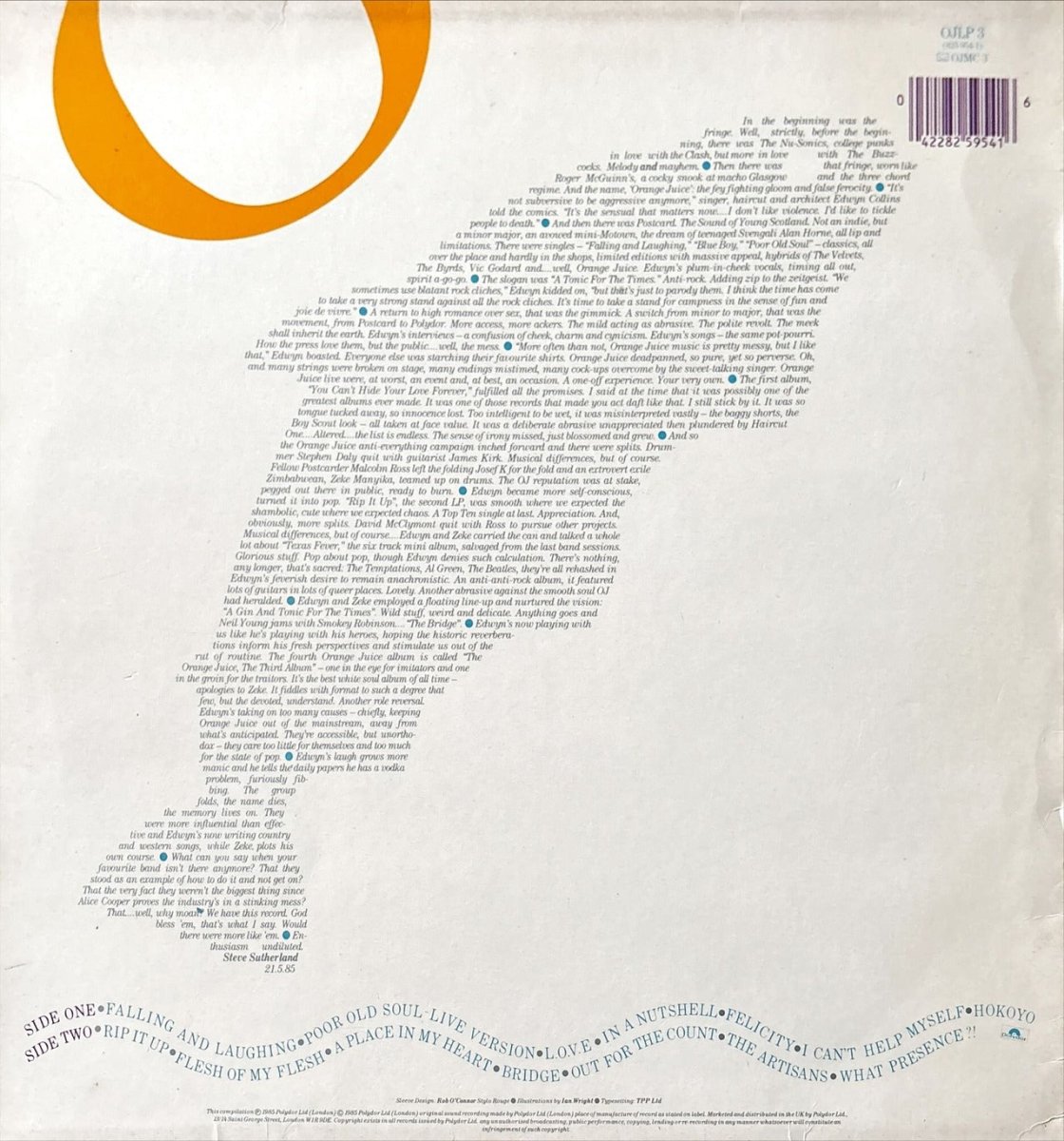 Orange Juice – In A Nutshell - 45rpm records