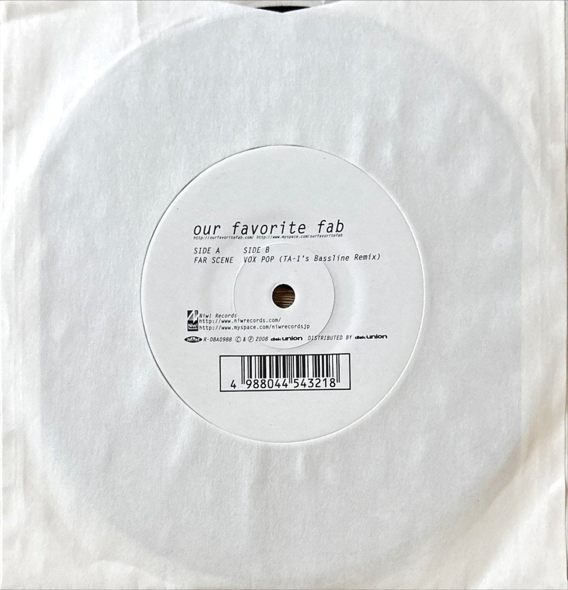 Our Favorite Fab – Far Scene - 45rpm records