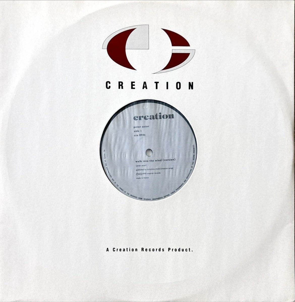 Peter Astor - Walk Into The Wind - 45rpm records