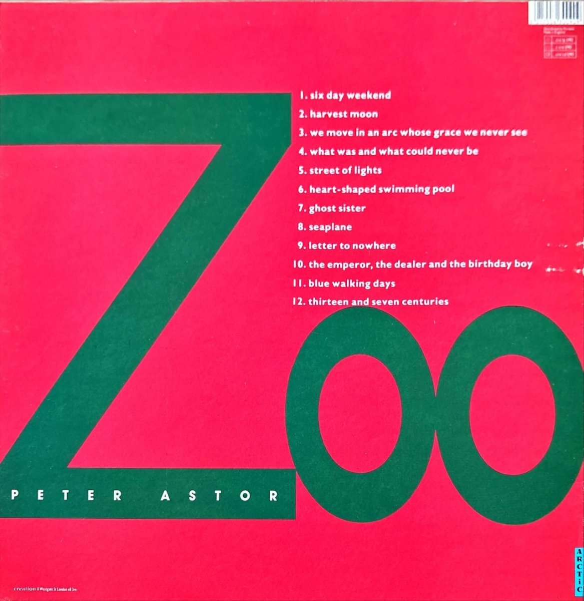 Peter Astor - Zoo - 45rpm records