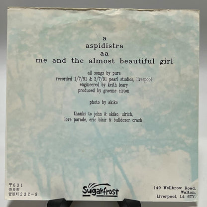 Pure – Aspidistra / Me And The Almost Beautiful Girl - 45rpm records