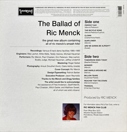 Ric Menck – The Ballad Of Ric Menck - 45rpm records