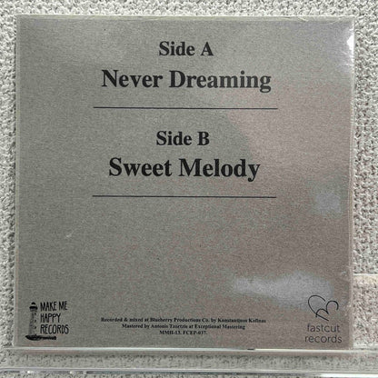 Secret Postcards - Never Dreaming - 45rpm records