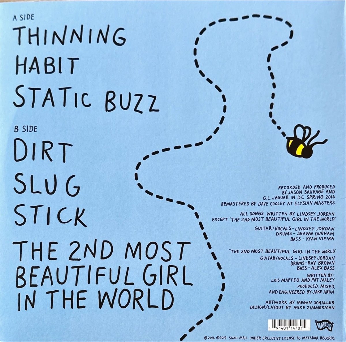 Snail Mail - Habit - 45rpm records