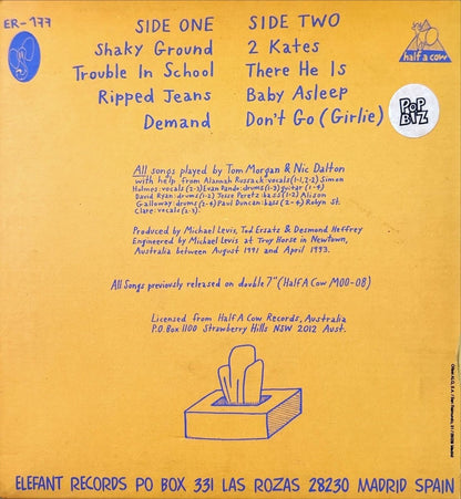 Sneeze - Shaky Ground - 45rpm records